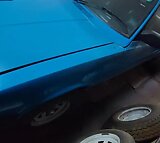 Ford Cortina mk5 1985 blue bakkie